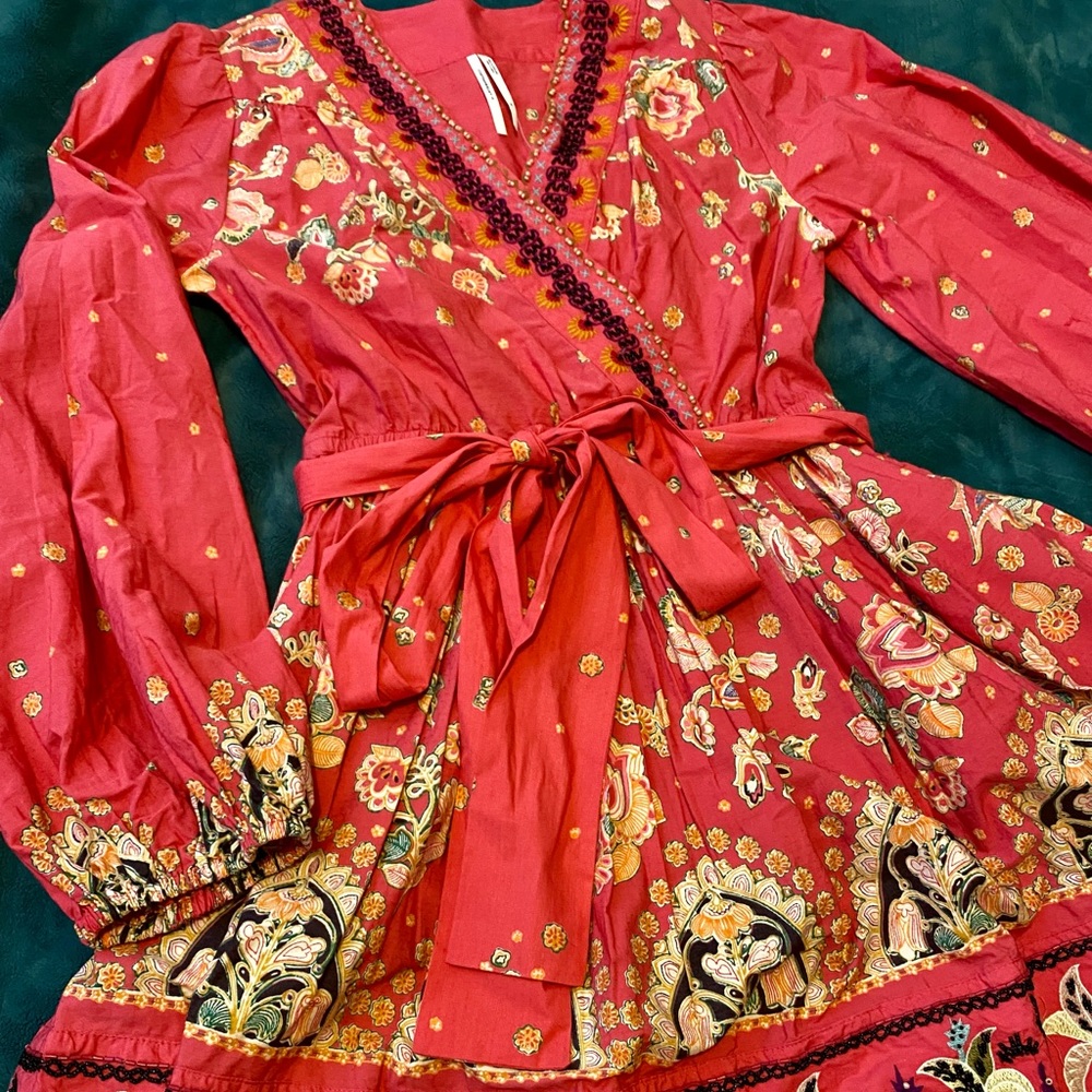 NWT - Raquel Embroidered Mini Dress - Picture 4 of 13